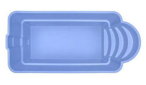 בריכת פיגברגלאס 10X3.20